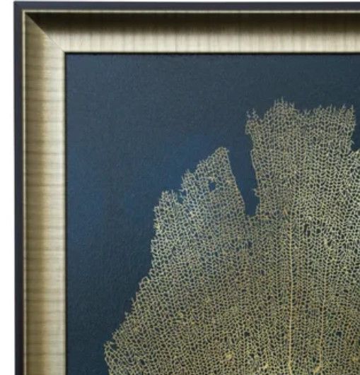 Stylecraft Blue/Gold Wall Art-1