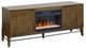 Martin Furniture Delray Dark Golden Brown 72" Fireplace TV Stand-0