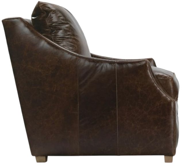 Rowe® Customizable Kara Leather Zero Wall Power Swivel Recliner-4