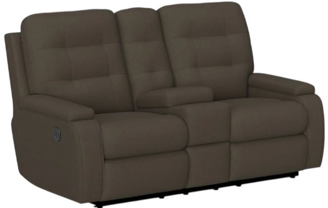 Flexsteel® Customizable Kerrie Power Reclining Loveseat with Console-1