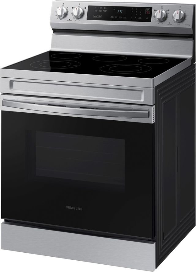 Samsung 30" Stainless Steel Smart Freestanding Electric Range-6