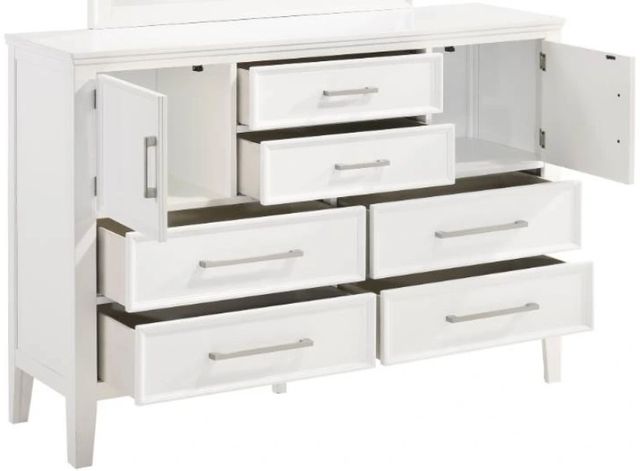 New Classic® Home Furnishings Andover White Dresser-3