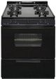 Premier 30" Black Freestanding Gas Range-0