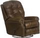 Catnapper® Simpson Walnut Swivel Glider Recliner-0