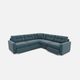 Drew & Jonathan Home ModularOne New Horizon 5-Piece Teal Power Reclining Modular Sectional-2