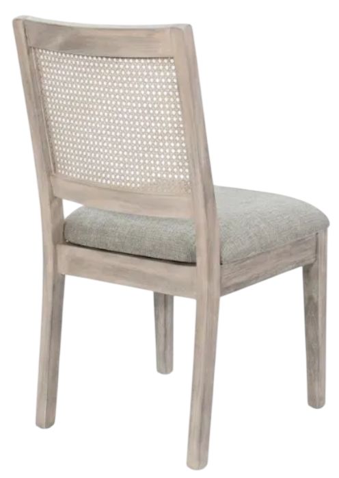 Sunny Designs™ Blair Frost Gray/Wheat Dining Chair-3