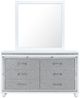 Global Furniture USA Collete 4-Piece White Full Panel Bedroom Set-3