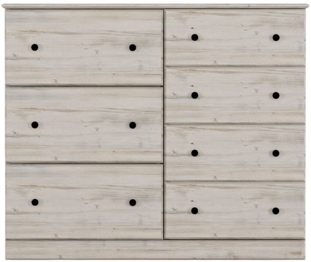 Perdue Woodworks 16,000 Essential Gray 48" 7-Drawer Chest-1