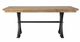 Martin Furniture Toulouse Black/Brown 72" Writing Desk-2