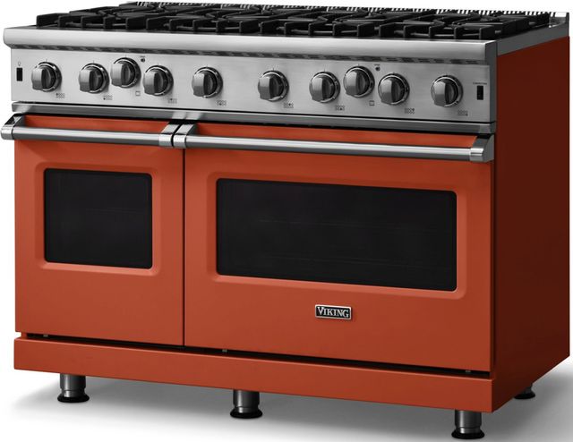 Viking® 5 Series 48” Spiced Cider Pro Style Liquid Propane Gas Range-2
