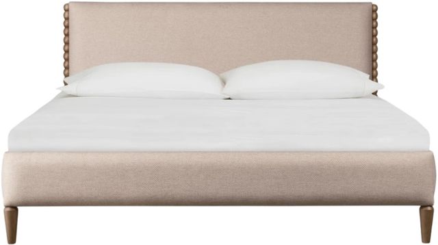 Modus Furniture Langley Autumn Forest California King Upholstered Panel Bed-3