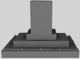 Vent-A-Hood® 48" Gunsmoke Contemporary Island Range Hood-0