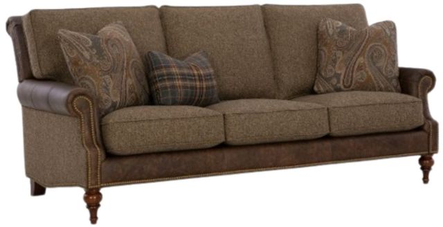 Craftmaster® Customizable Custom Blends 89" Sofa with Throw Pillows-4