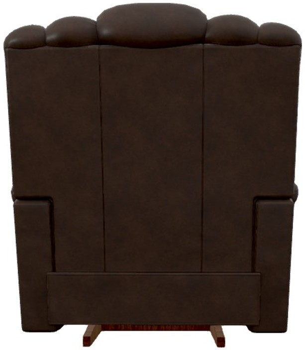 La-Z-Boy® Randell Harvest Leather Power Rocking Recliner with