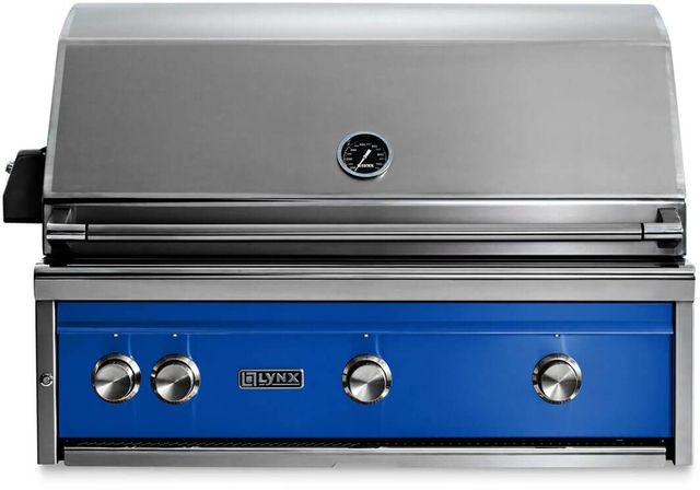 LYNX® Professional 3-Burner Pacific Blue Built In Liquid Propane Gas Grill-0