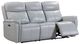 Parker House® Cascade Sea Mist Gray Power Reclining Sofa-0