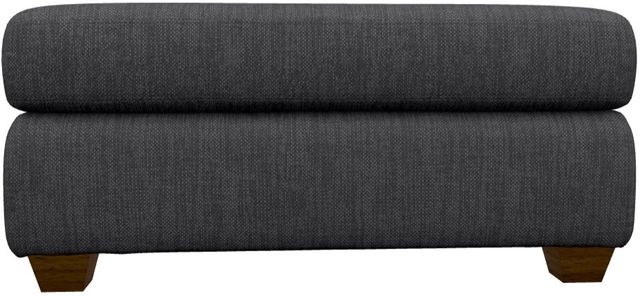 La-Z-Boy® Charlie Navy Ottoman-1