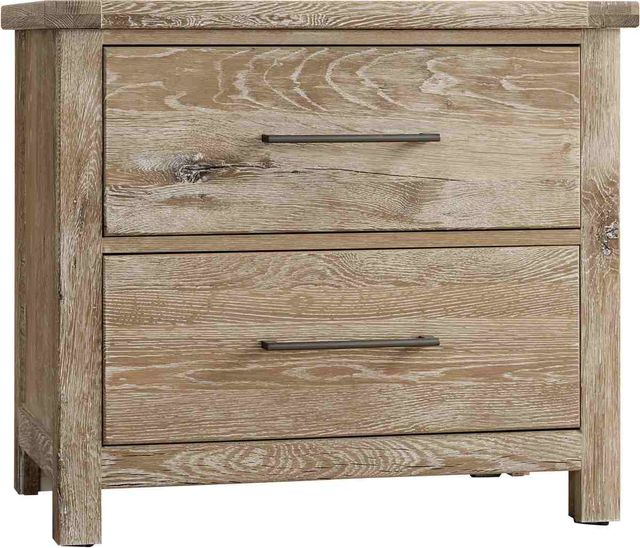 Vaughan-Bassett Dovetail Sun Bleached White Nightstand-0
