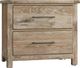 Vaughan-Bassett Dovetail Sun Bleached White Nightstand-0