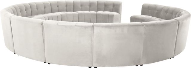 Meridian Furniture Limitless 15-Piece Cream Modular Sectional-2