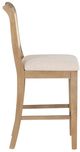 Linon Emerson Natural Cane Counter Stool-3