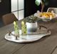 Uttermost® Stone and Twig Gray/White Indoor-Outdoor MarbleTray-1