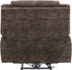 Kate Preston Home Everest Chocolate Power Recliner with Power Headrest-3