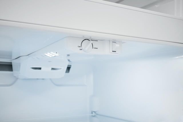 Frigidaire® 28 in. 13.9 Cu. Ft. Brush Steel Top Freezer Refrigerator-6