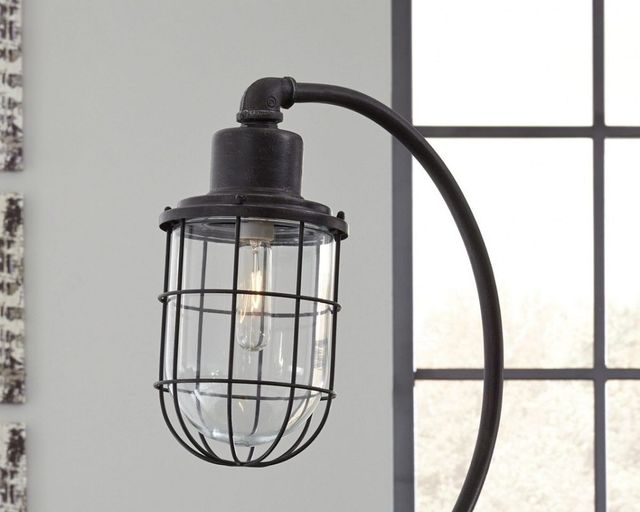 Signature Design by Ashley® Jae Antique Black Desk Lamp-1