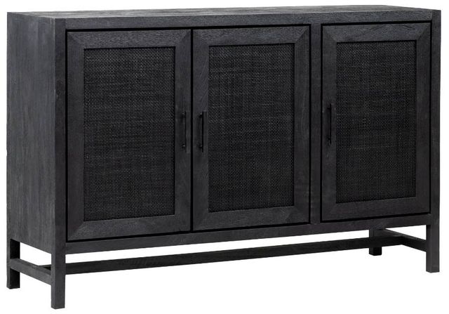 Dovetail Furniture Owen Black Sandblasted Sideboard-0