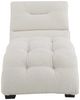 Elements International Dominick White Chaise-1