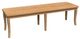 Bermex® Customizable 60" Wood Dining Bench-1