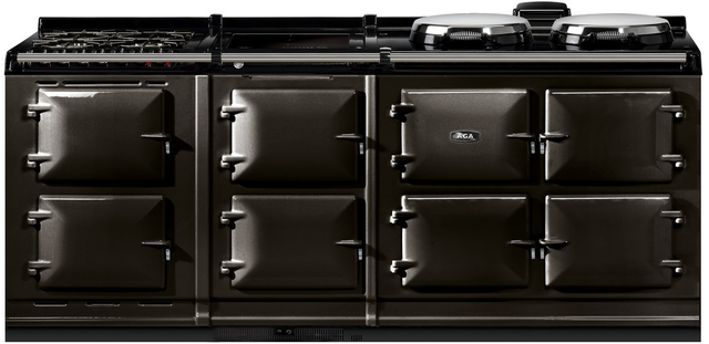 AGA™ Classic R7 210 83" Pewter Pro Style Dual Fuel Range-0