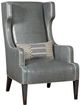 Vanguard® Furniture Customizable James Street Leather Wing Chair-0