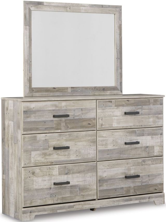Benchcraft® Hodanna Whitewash Dresser and Mirror-0
