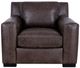 Luke Home Nora Bomber Walnut Chair-0
