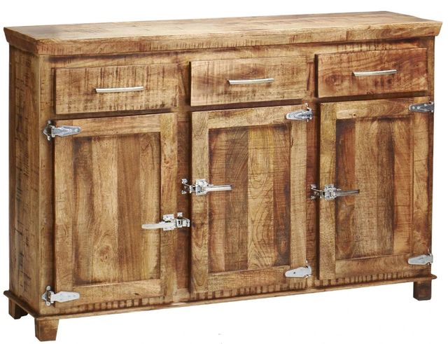 Jaipur Furniture Mason Brown Icebox Sideboard-0