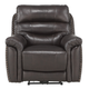 Mazin Furniture Lance Brown Reclining Chair-3