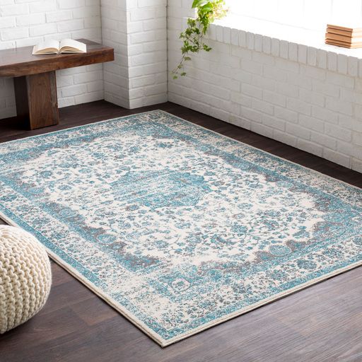Surya Aberdine Blue 8'x11' Area Rug-2