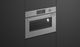 Fisher & Paykel Series 7 24” Brushed Silver Glass Contemporary Compact Convection Electric Speed Oven-5
