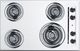 Summit® 30" White Electric Cooktop-0