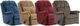 American Wholesale Furniture Tahoe Brown Rocker Manual Recliner-1