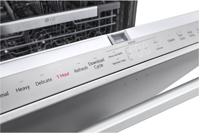 LG Studio 24" PrintProof™ Stainless Steel Top Control Built-In Dishwasher-3