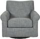 Signature Design by Ashley® Renley Ash Swivel Glider Accent Chair-1
