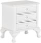 Elements International Jesse White 3-Piece White Twin Youth Bedroom Set-3