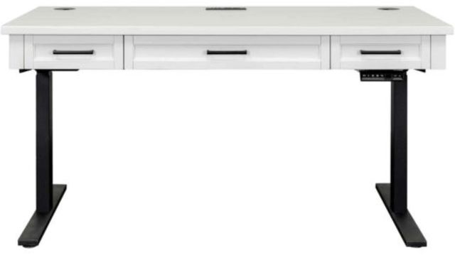 Martin Furniture Abby White Electric Sit/Stand Desk-1