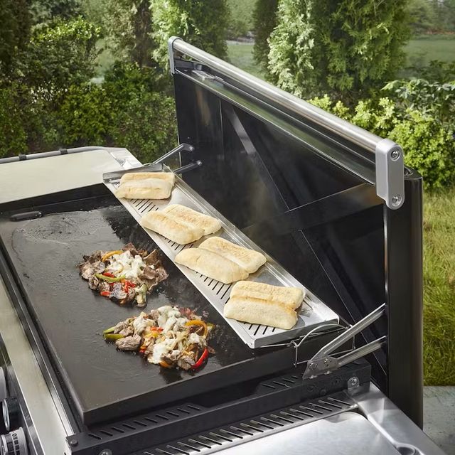 Weber® Stainless Steel Dual-Level Warming Rack-4