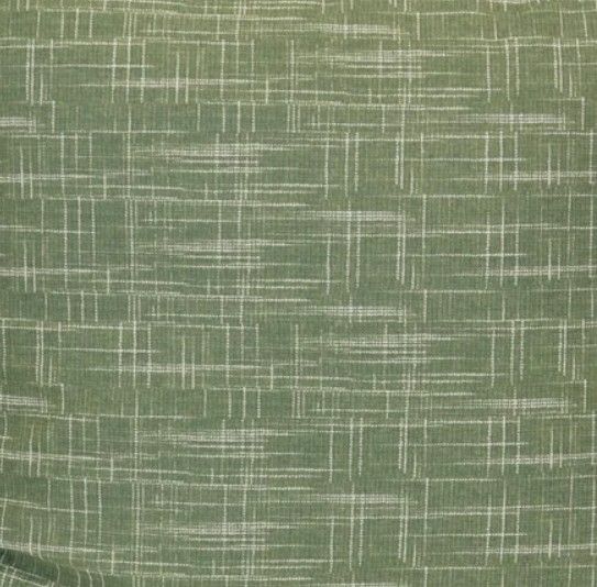 Stylecraft Green Designer Pillow with White Stripes-1