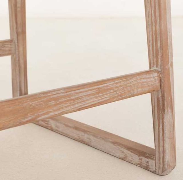 International Furniture Direct Balam Gray/Stained White 24" Barstool-4