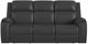 Flexsteel® Ziggy Iron Leather Power Reclining Sofa with Power Headrest and Lumbar-2